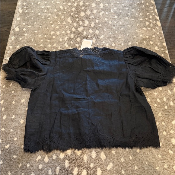 DÔEN Idella Top in Black size M NWT - Picture 7 of 8